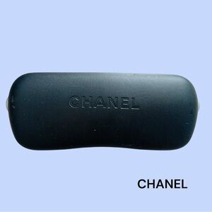 CHANEL Black Eyewear Sunglasses Case
